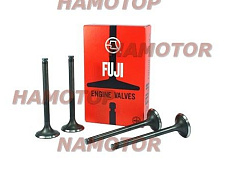 Клапан двигателя ISUZU C190, ISUZU C240. 5-12552-014-0, 5-12552-026-0, 9-12552-071-0, 9-12552-801-0, 9-12552-801-1. 0114-0196 (выпуск) FUJI